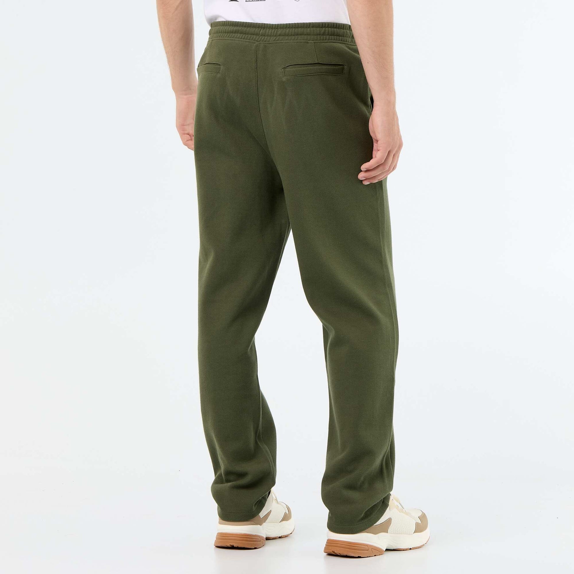 Pique Knit Joggers GREEN