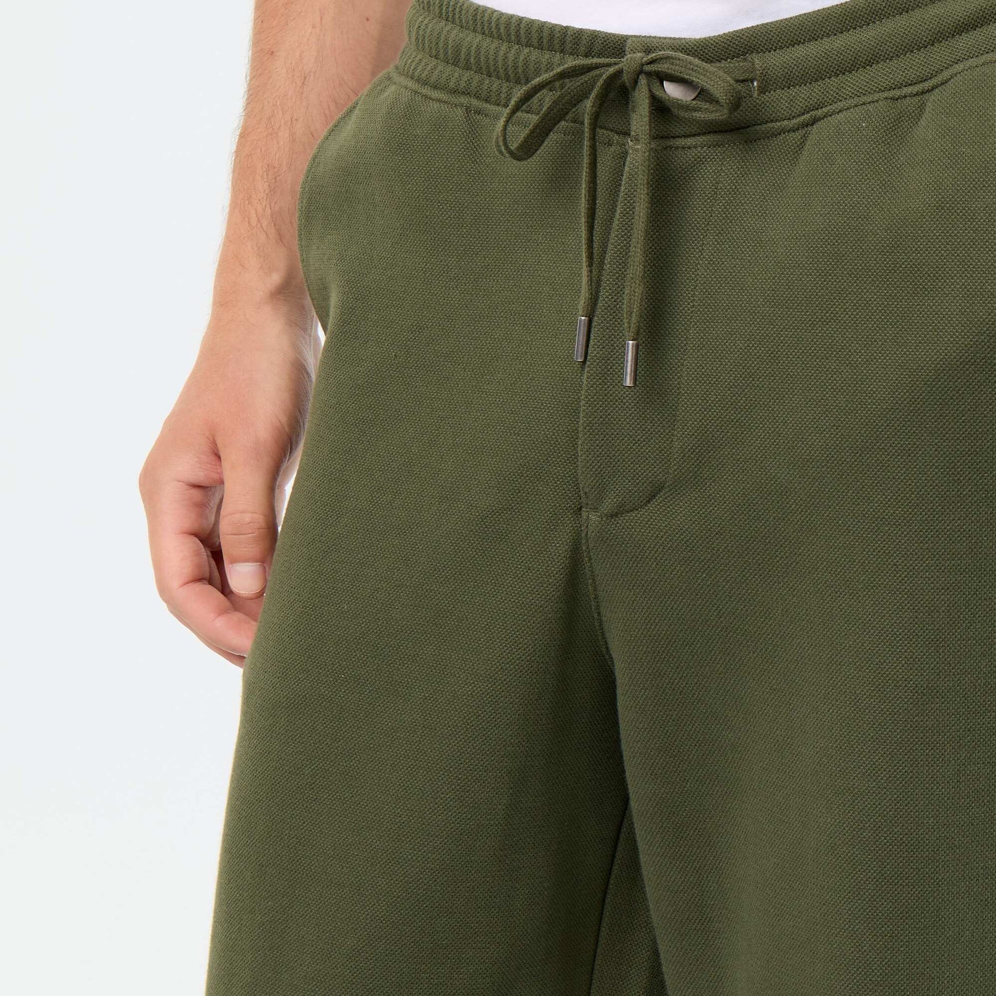 Pique Knit Joggers GREEN