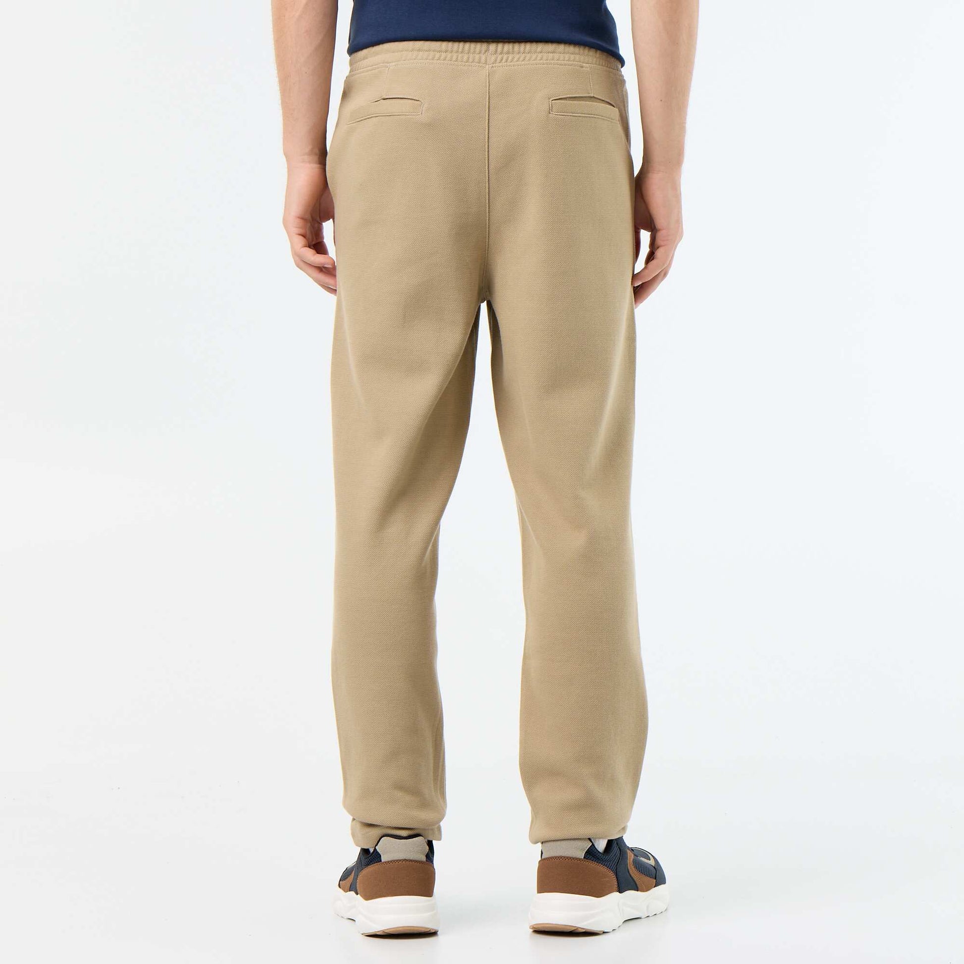 Pique Knit Joggers BEIGE