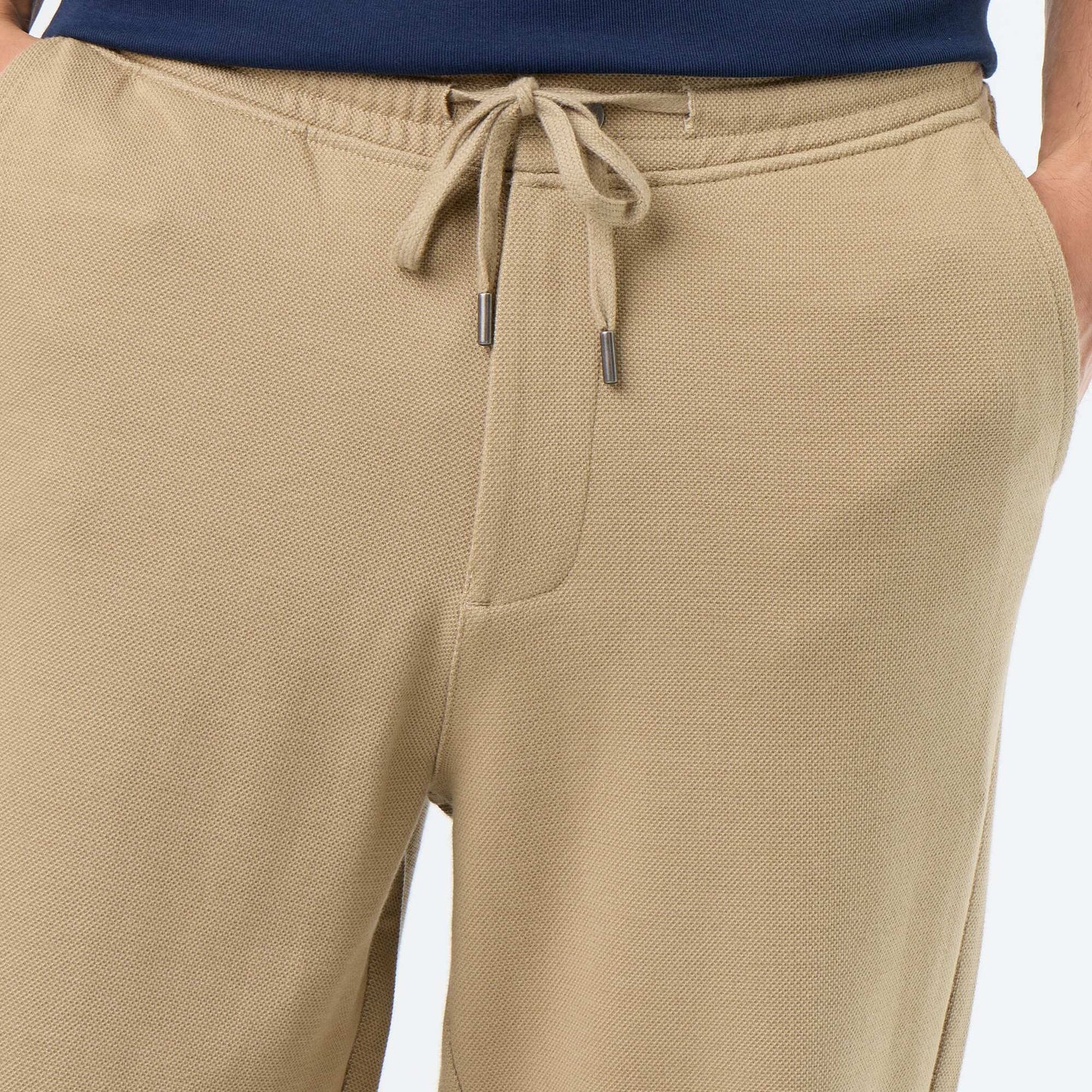 Pique Knit Joggers BEIGE
