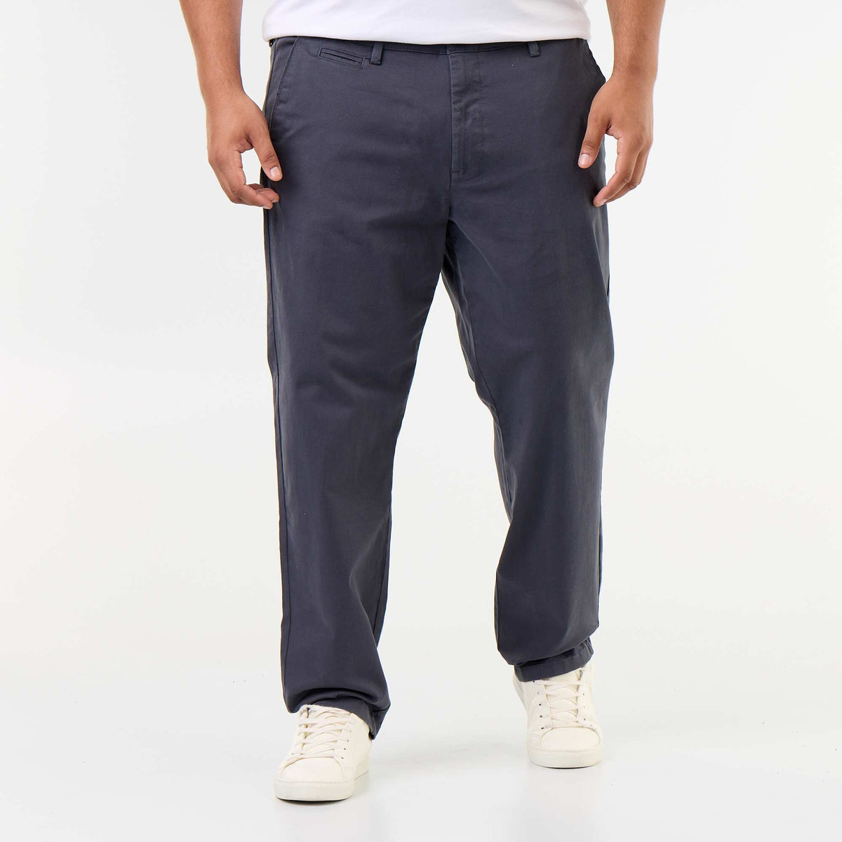 Standard Fit Plain Chino BLUE
