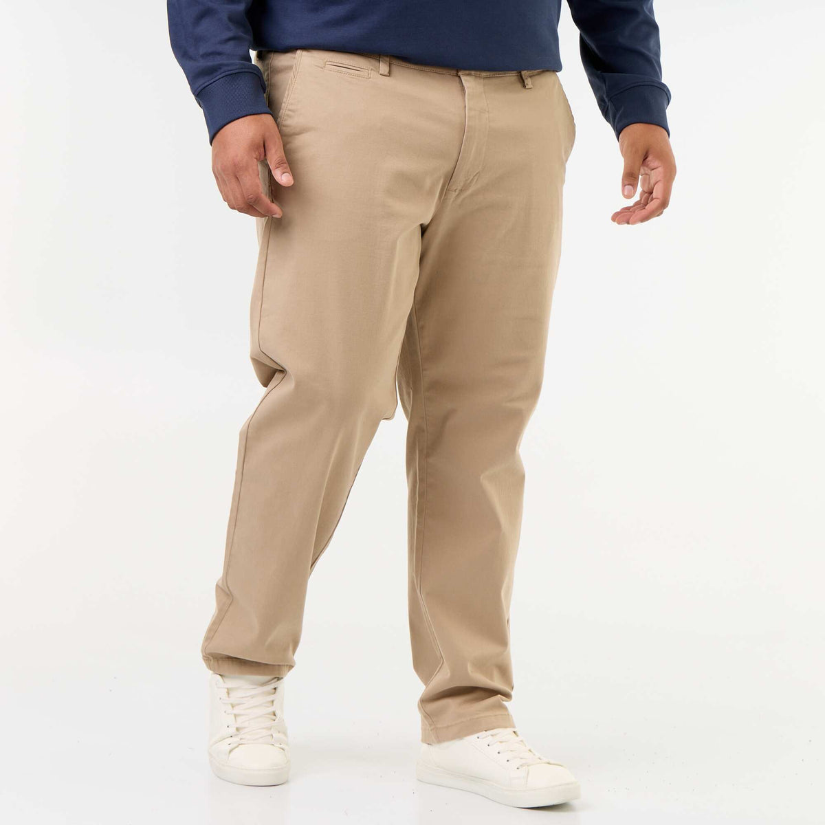 Standard Fit Plain Chino BEIGE
