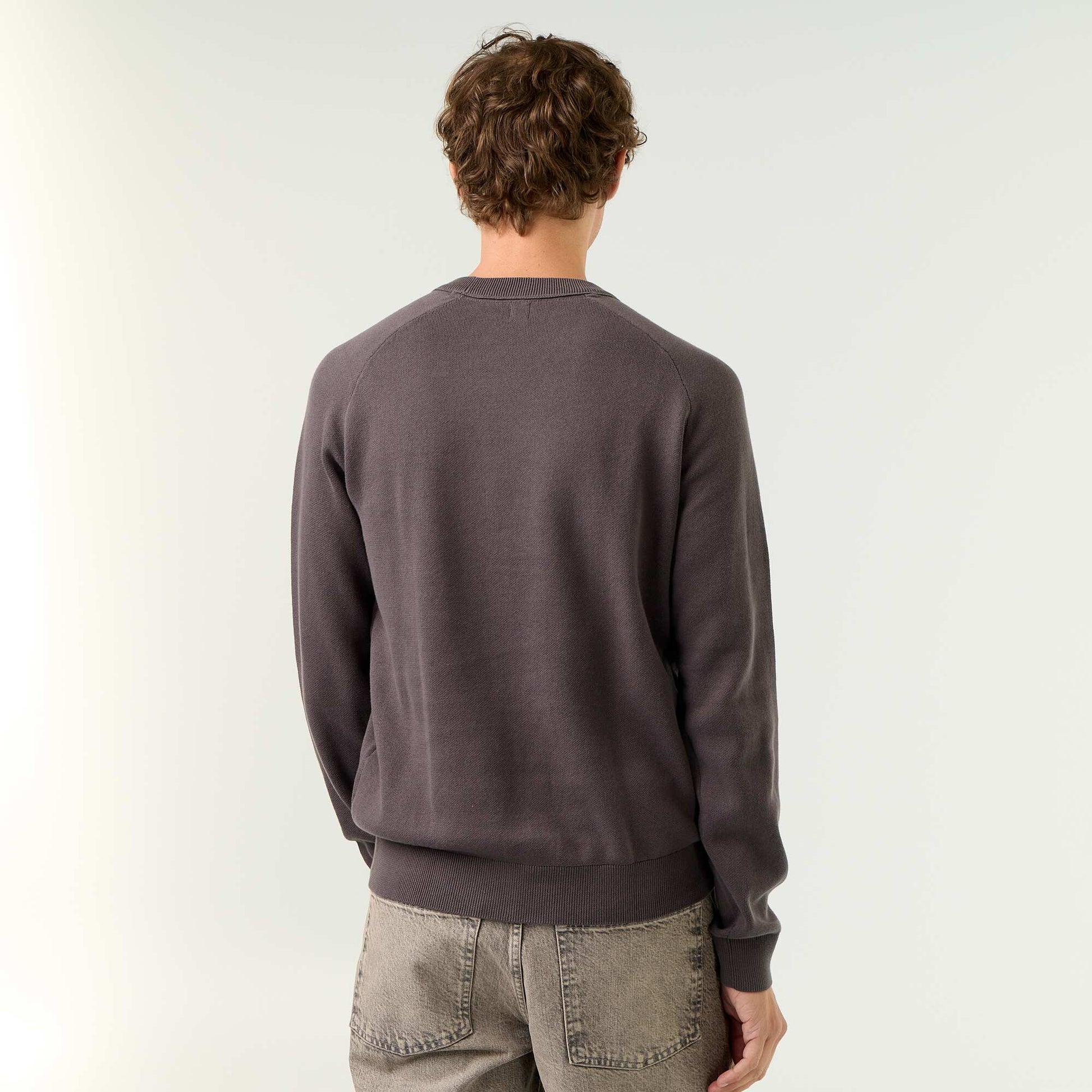 Chunky knit sweater GREY