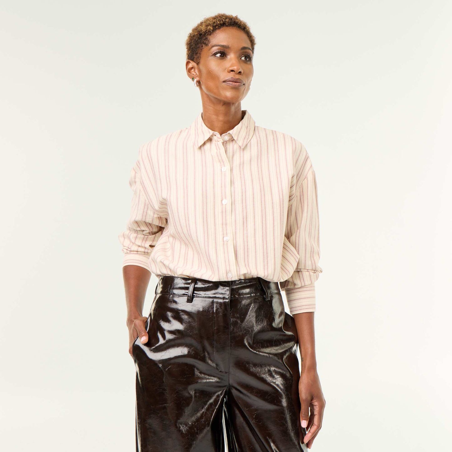 Classic Collar Oxford Shirt WHITE