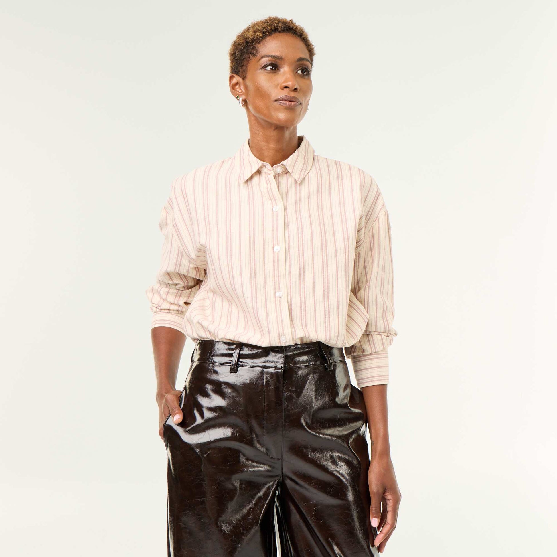 Classic Collar Oxford Shirt WHITE