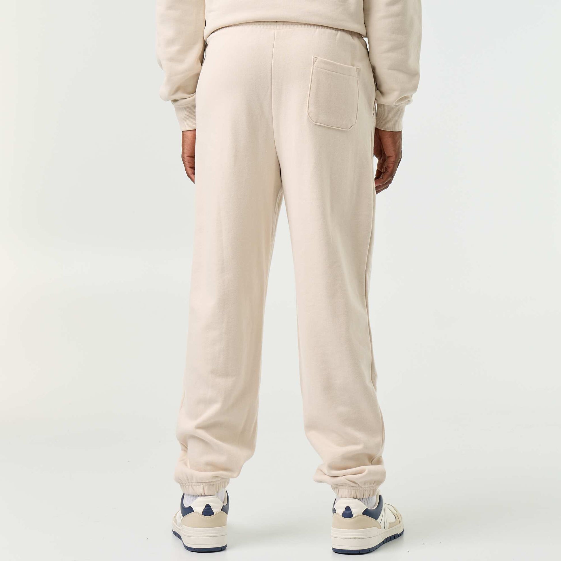 Lightweight plain jogging bottoms GREY