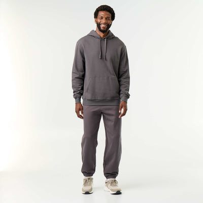 Lightweight plain jogging bottoms GREY