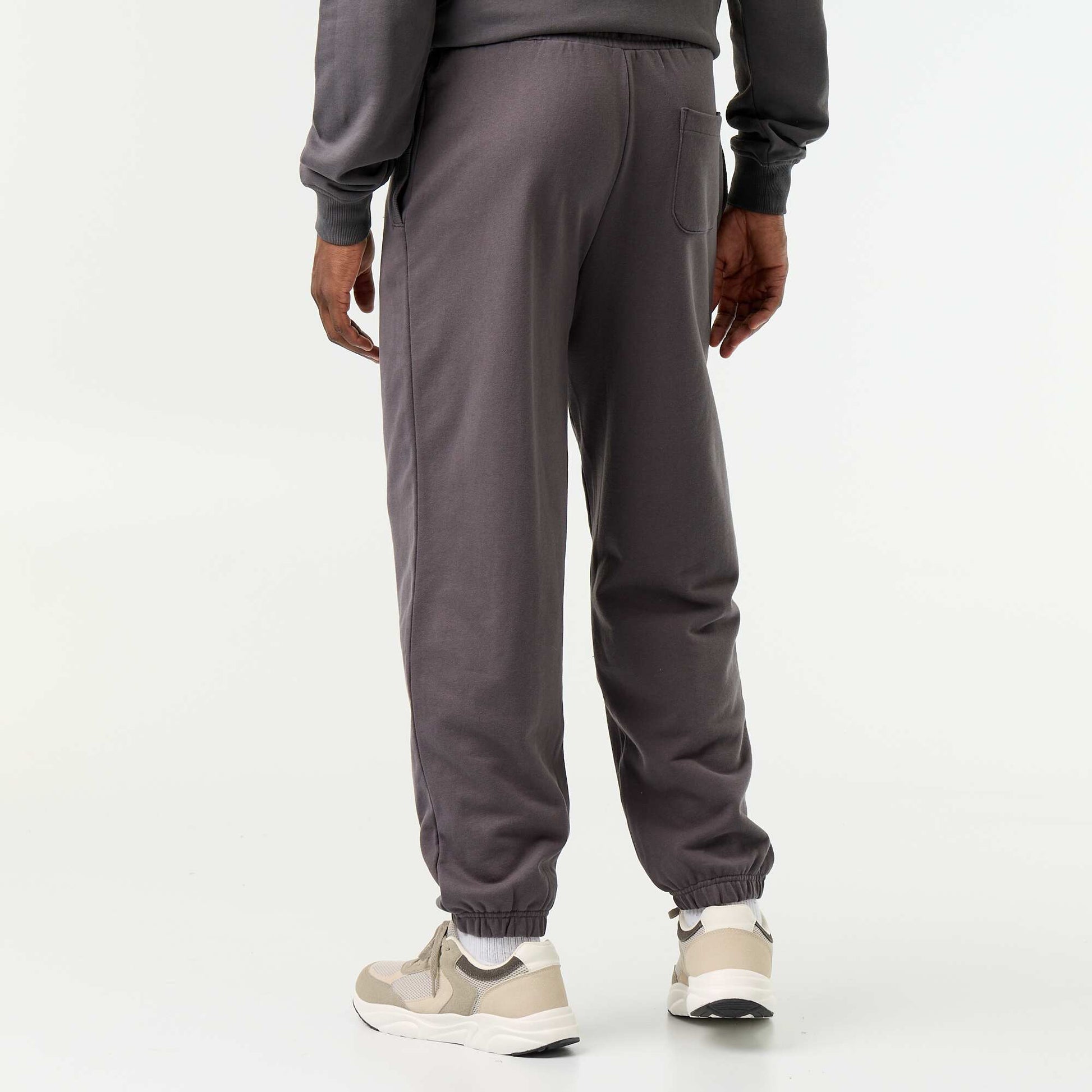 Lightweight plain jogging bottoms GREY