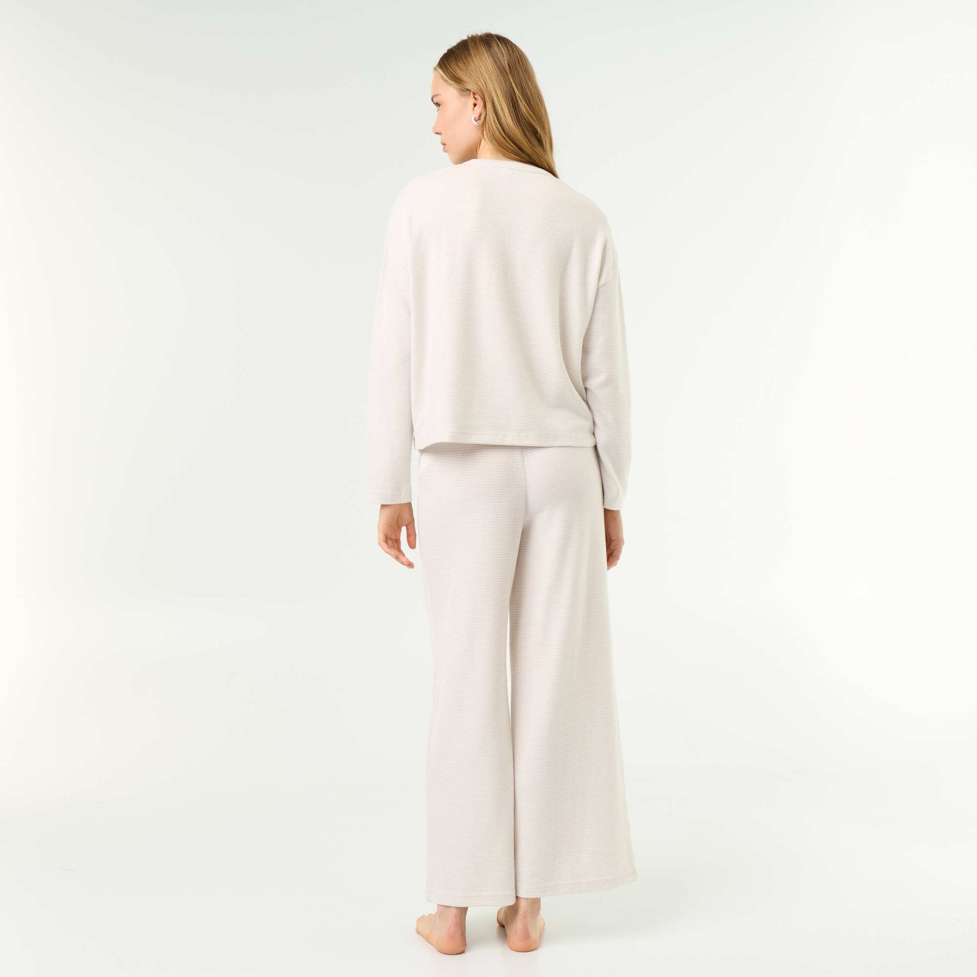 2-piece Pyjama Set - Sweatshirt + Trousers GREY