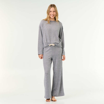 2-piece Pyjama Set - Sweatshirt + Trousers BLUE