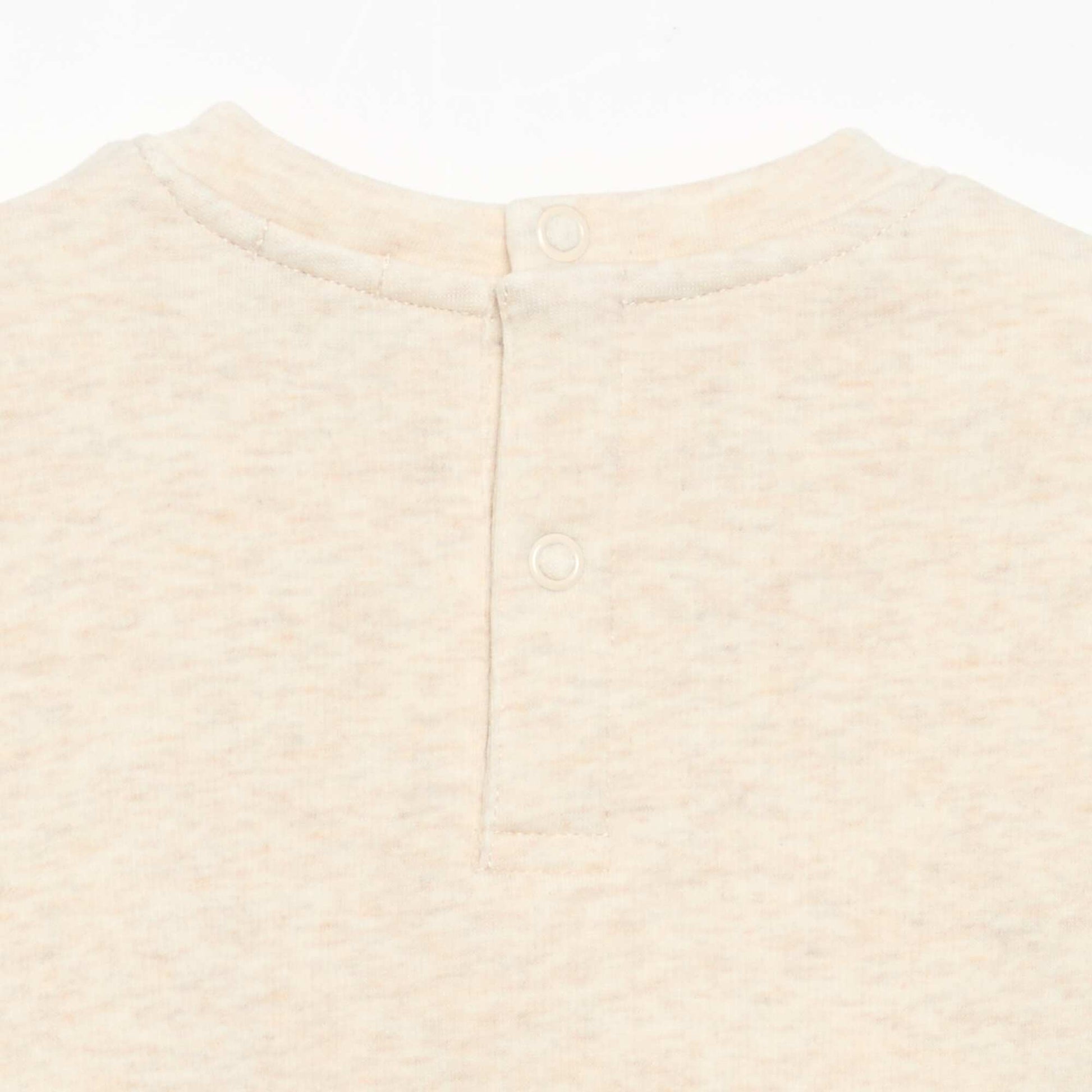 Long-sleeved sweatshirt BEIGE