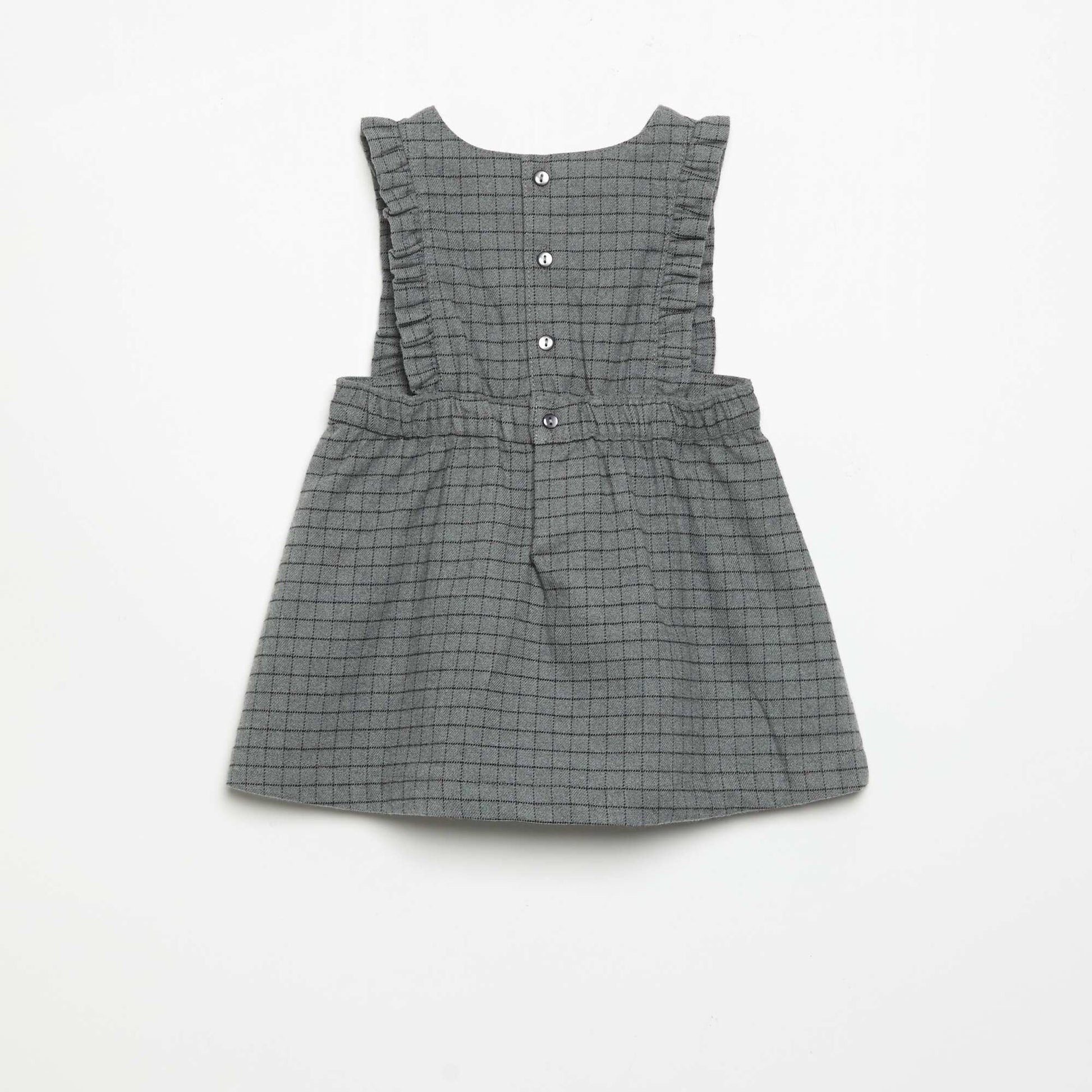 Sleeveless Dress and Tights Set GREY