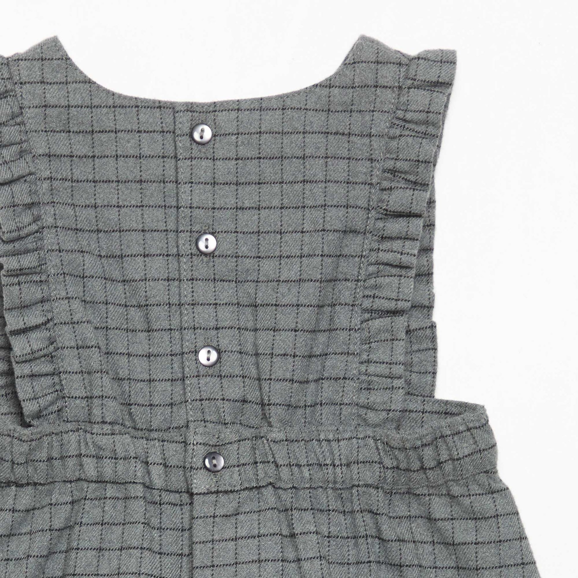 Sleeveless Dress and Tights Set GREY