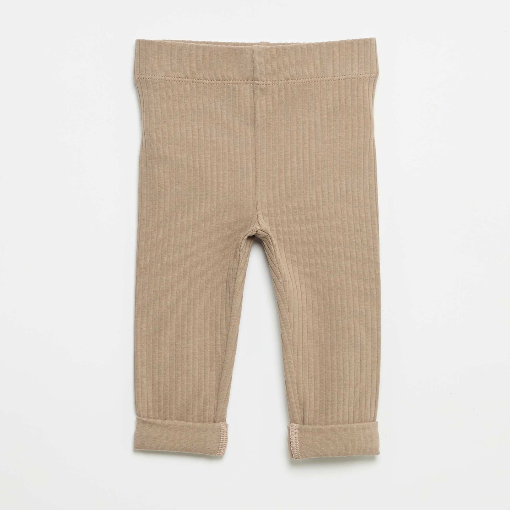Pack of 2 Ribbed Leggings BLUE