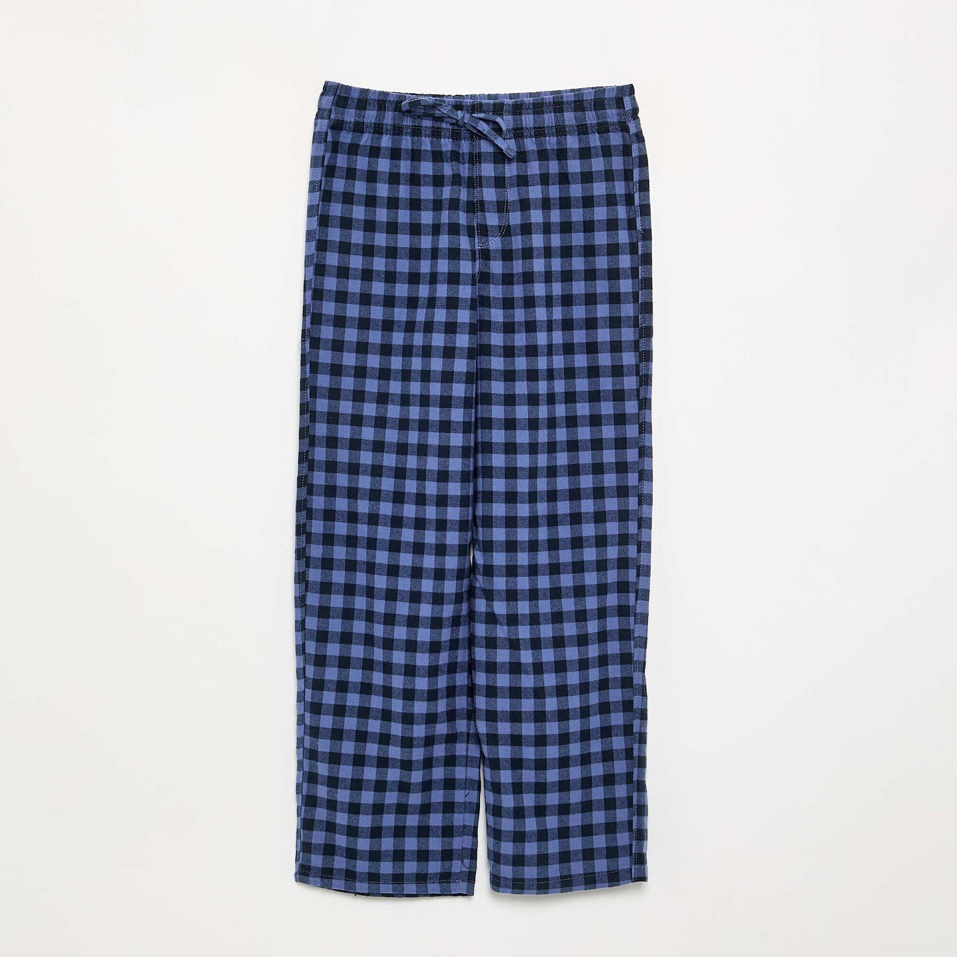 2-Piece Pajama Set - Long-Sleeved T-Shirt + Trousers BLUE