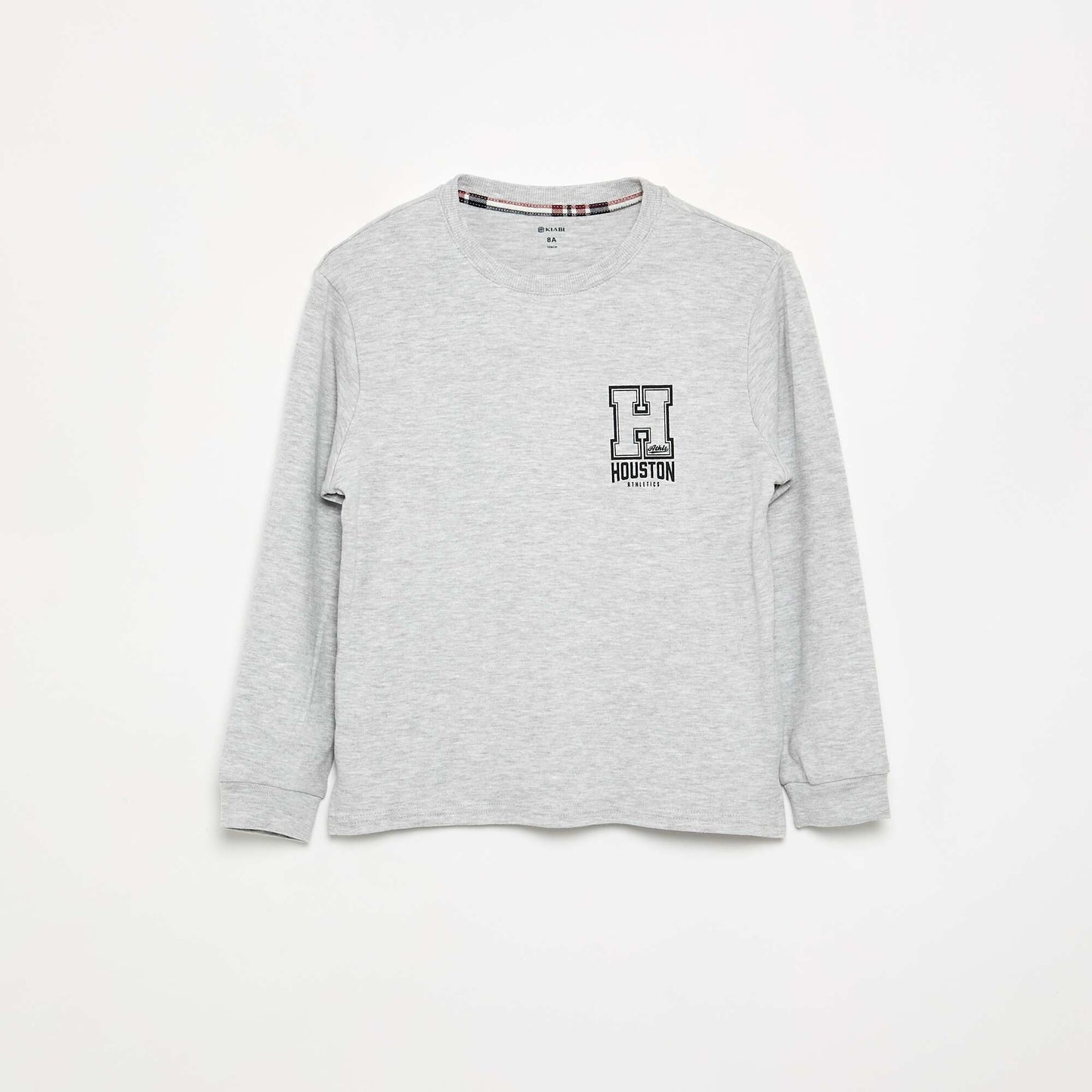 2-Piece Pajama Set - Long-Sleeved T-Shirt + Trousers GREY