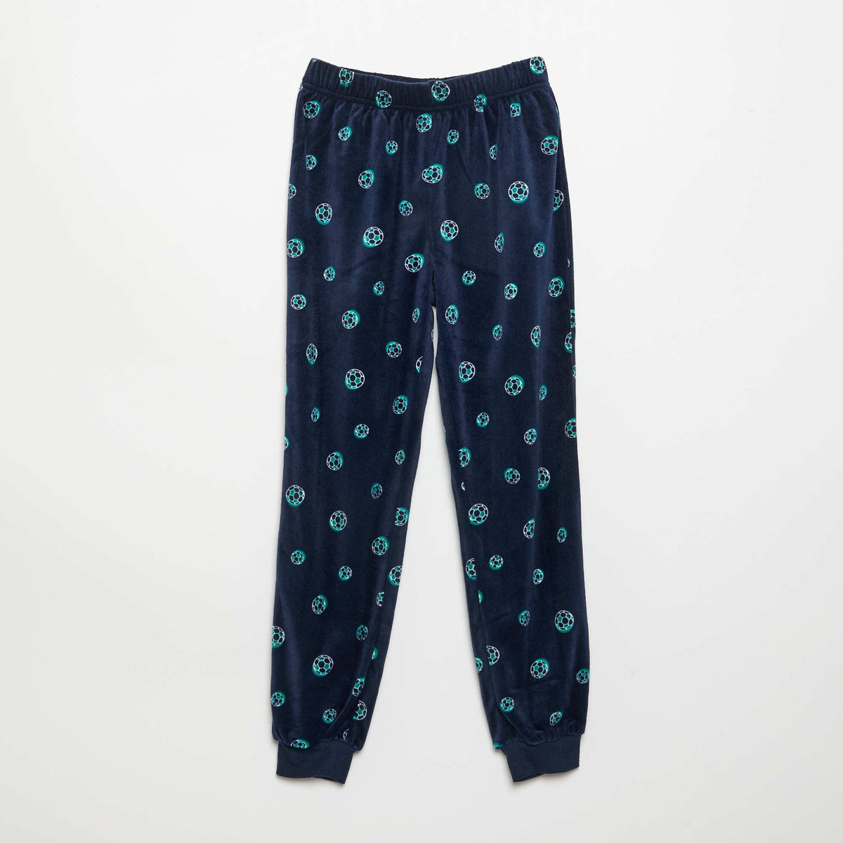 Cozy Fleece 2-Piece Pajamas - Sweatshirt + Pants BLUE