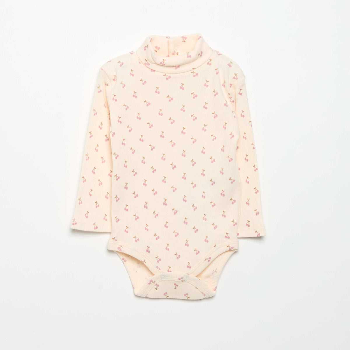 Pack of 3 Turtleneck Bodysuits PINK