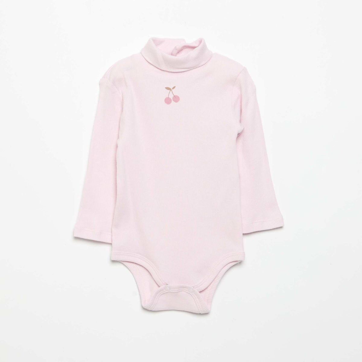Pack of 3 Turtleneck Bodysuits PINK