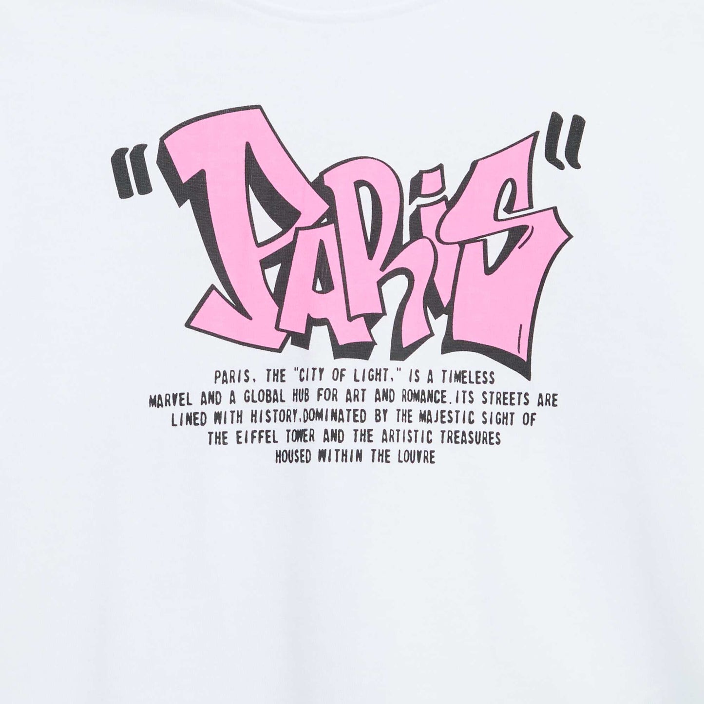 Short-sleeved vintage skate print T-shirt WHITE