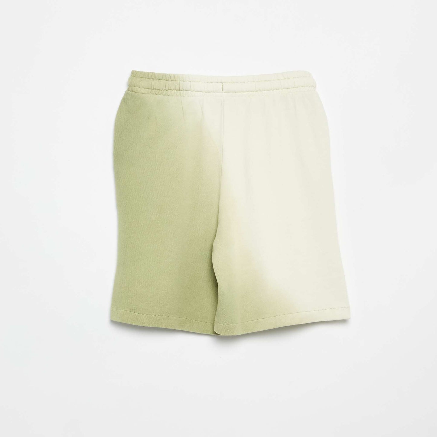 Tie-dye French Terry Bermuda Shorts GREEN
