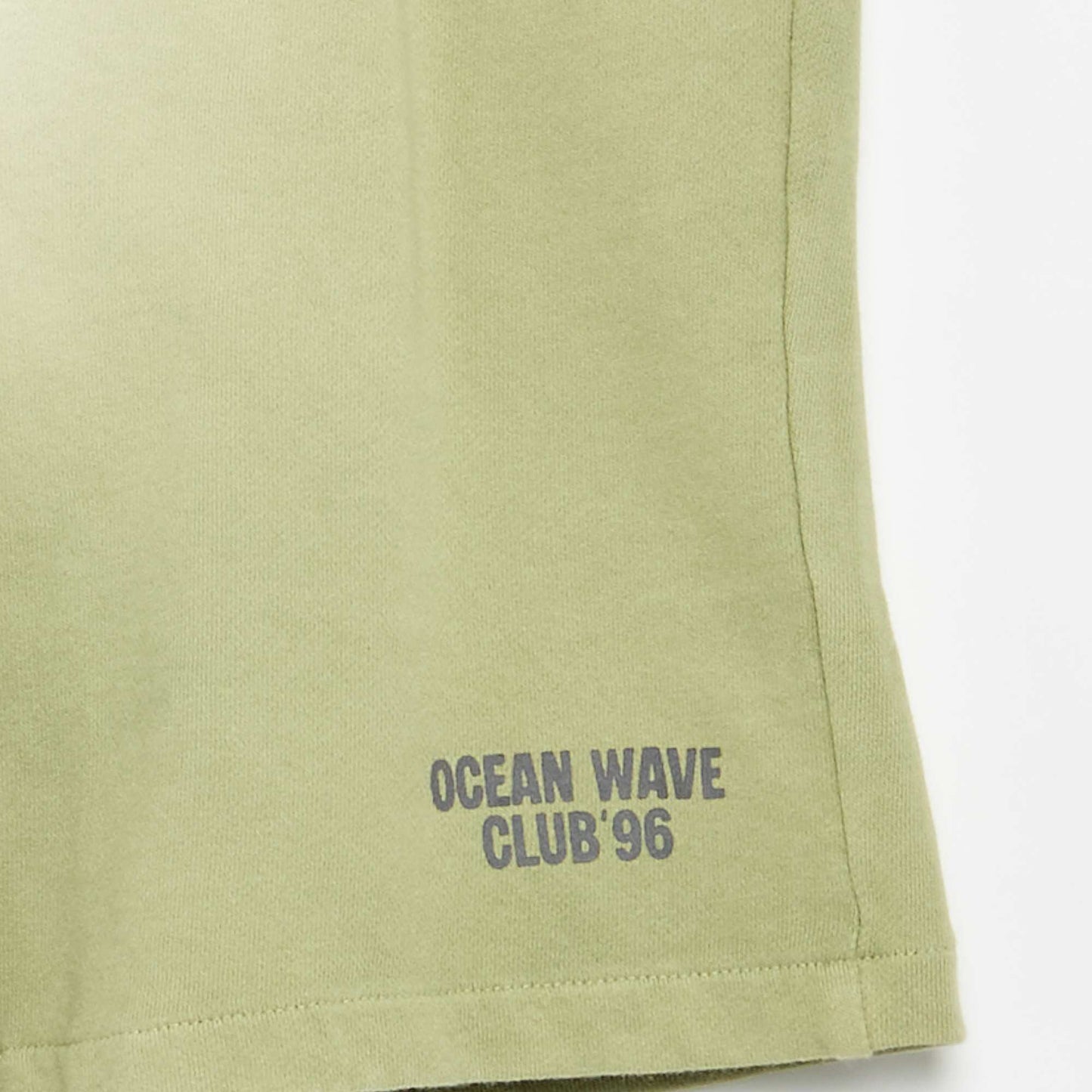 Tie-dye French Terry Bermuda Shorts GREEN