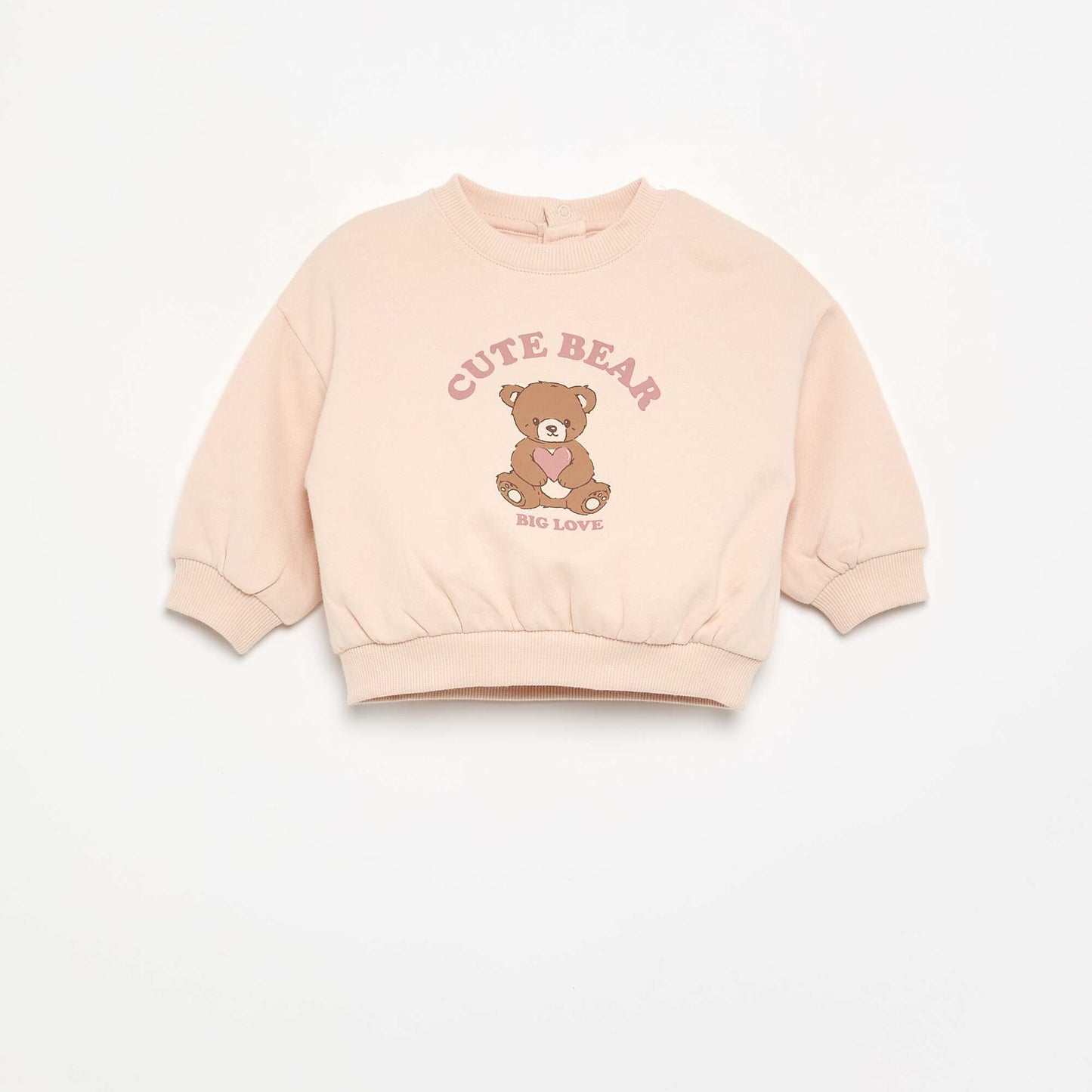 Printed sweatshirt and leggings set PINK