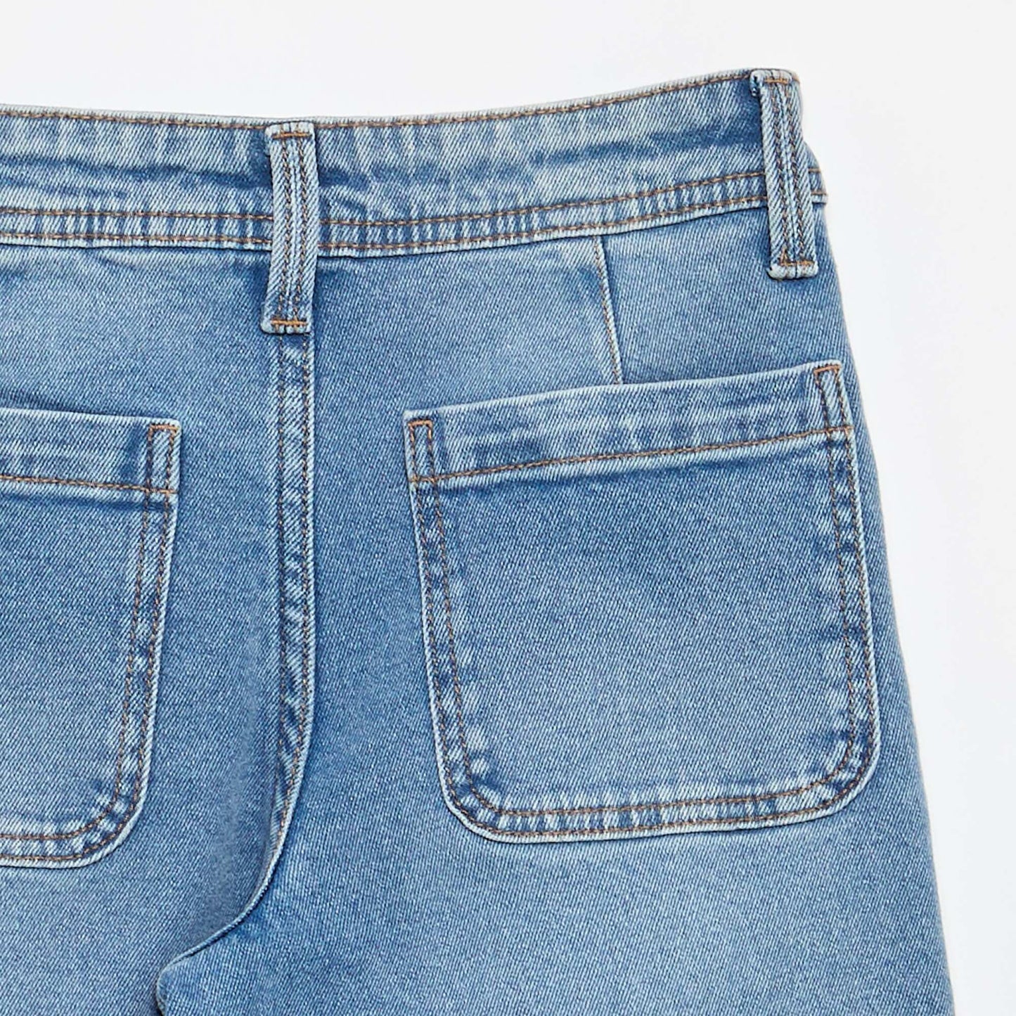 Wide-leg fit trousers BLUE