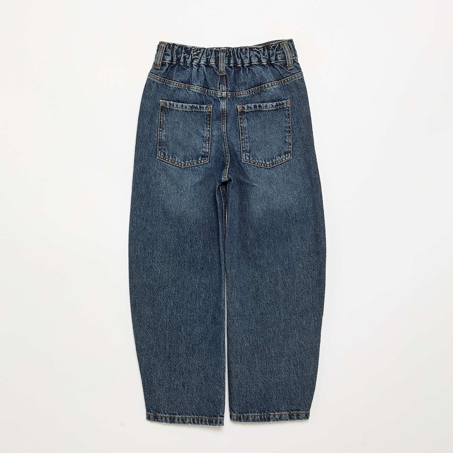 Wide-leg denim trousers BLUE