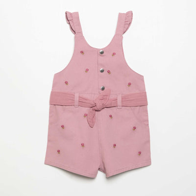 Embroidered Romper PINK