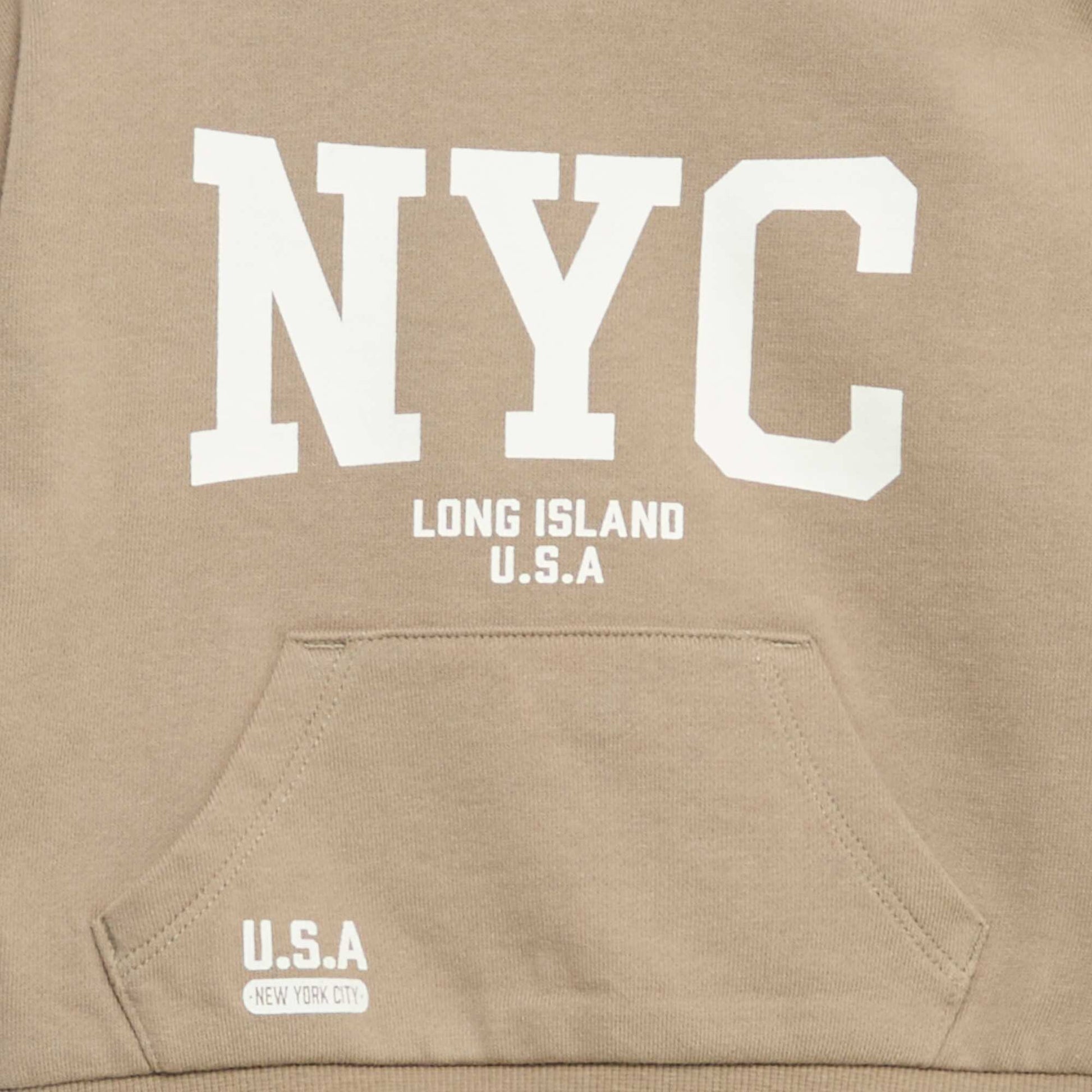 2-piece set - sweatshirt + jogging bottoms BEIGE