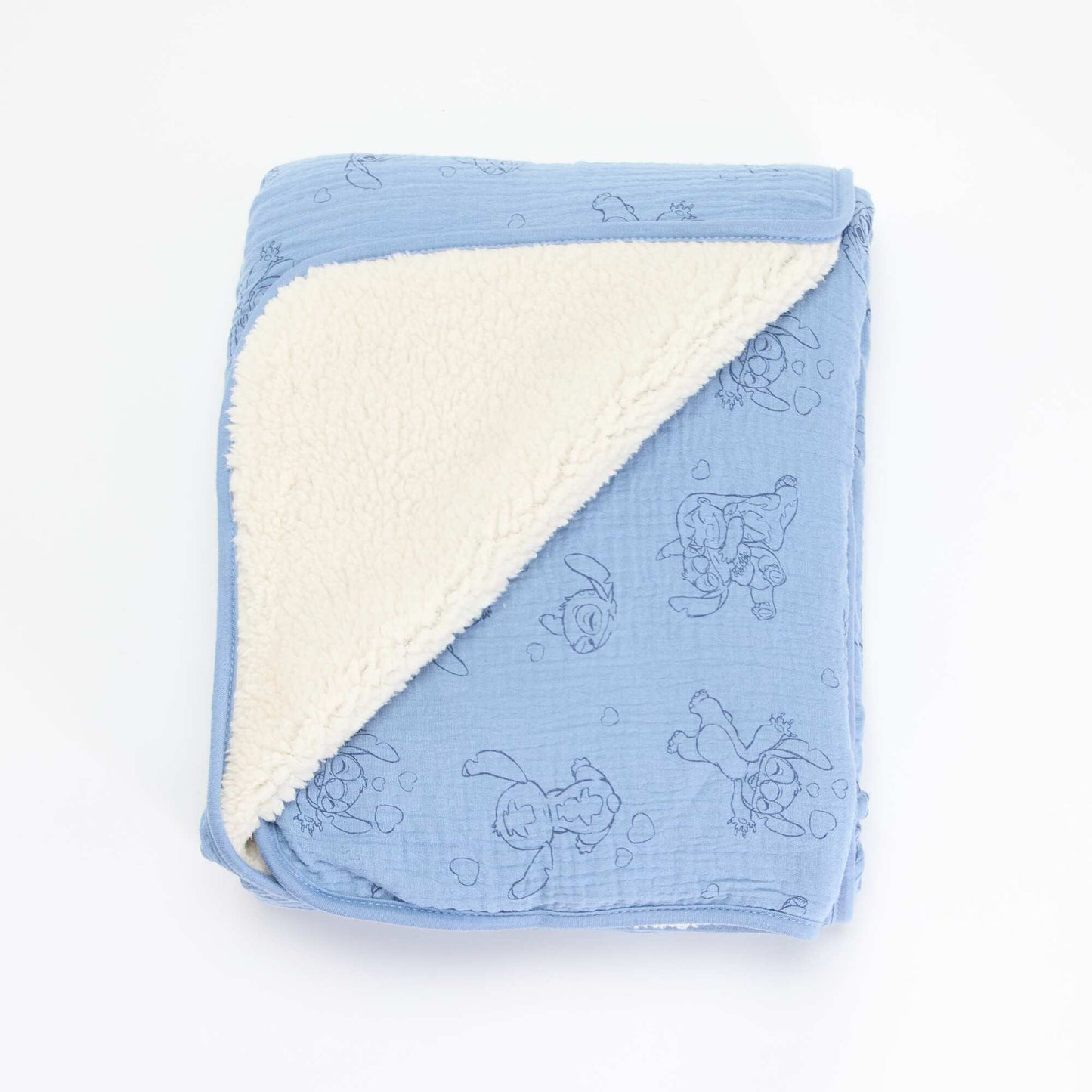 Disney 'Stitch' Blanket BLUE