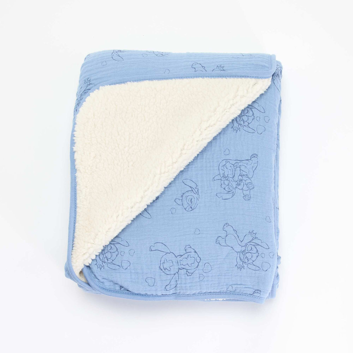 Disney 'Stitch' Blanket BLUE
