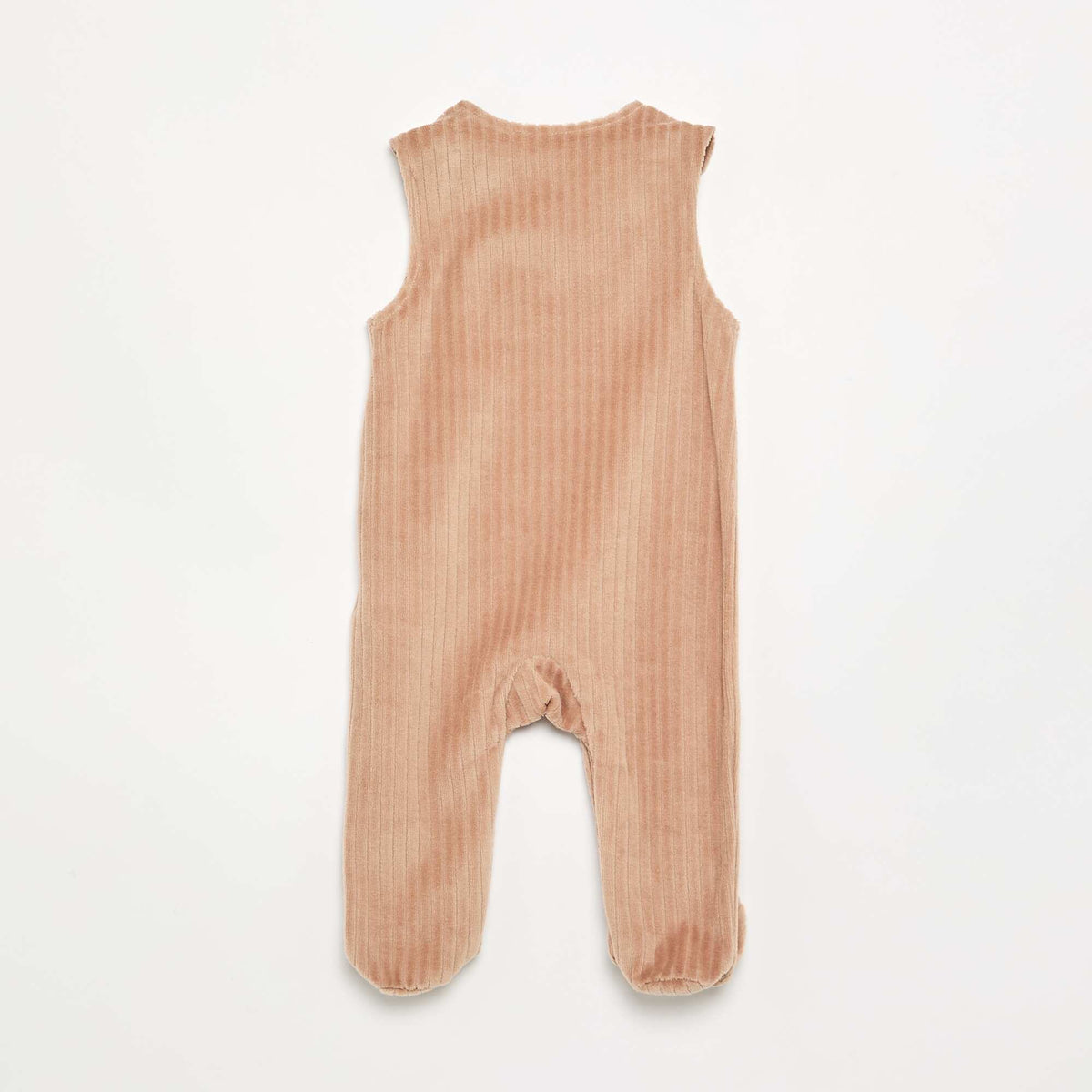 2-piece sleep set - Sleeveless sleepsuit + bodysuit BEIGE