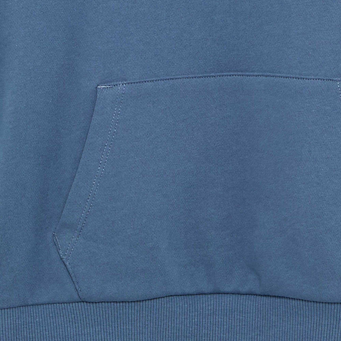 Hooded sweatshirt with kangaroo pocket BLUE