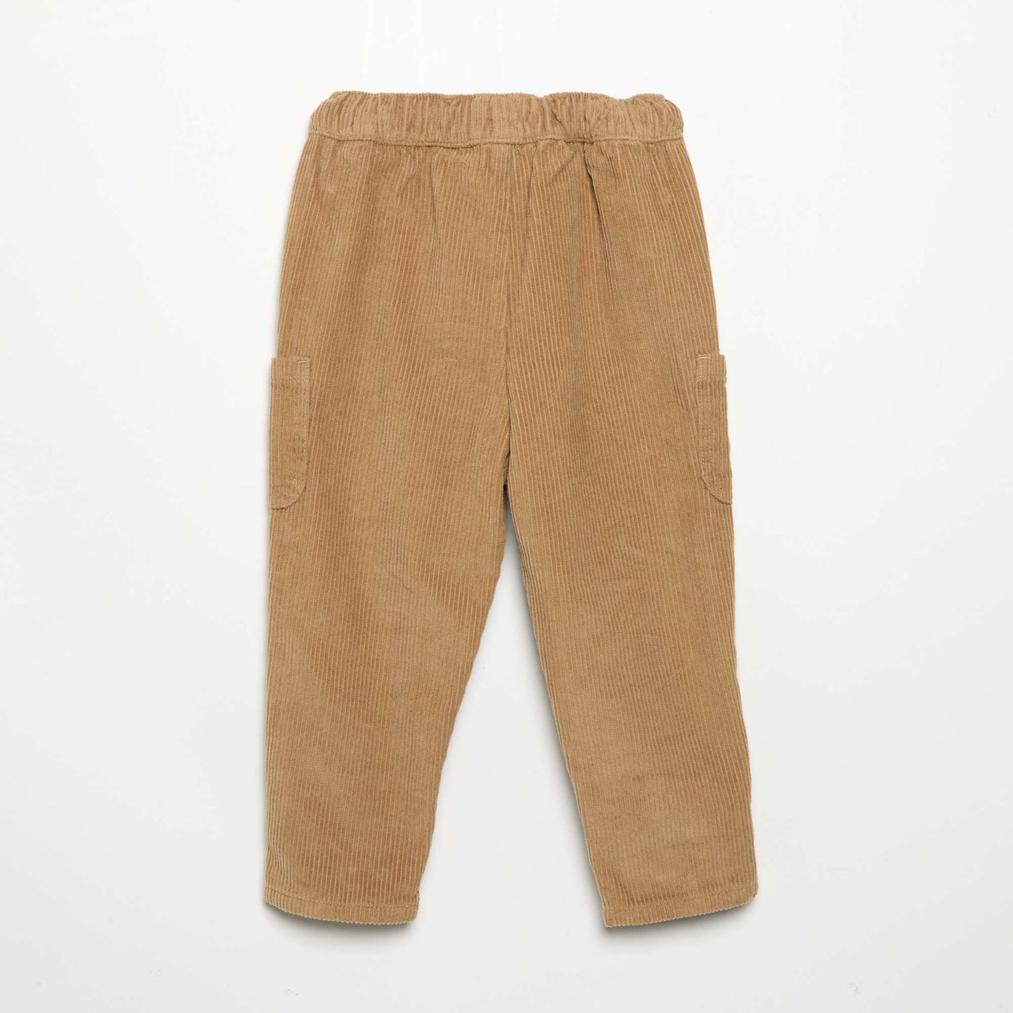 Corduroy trousers BEIGE
