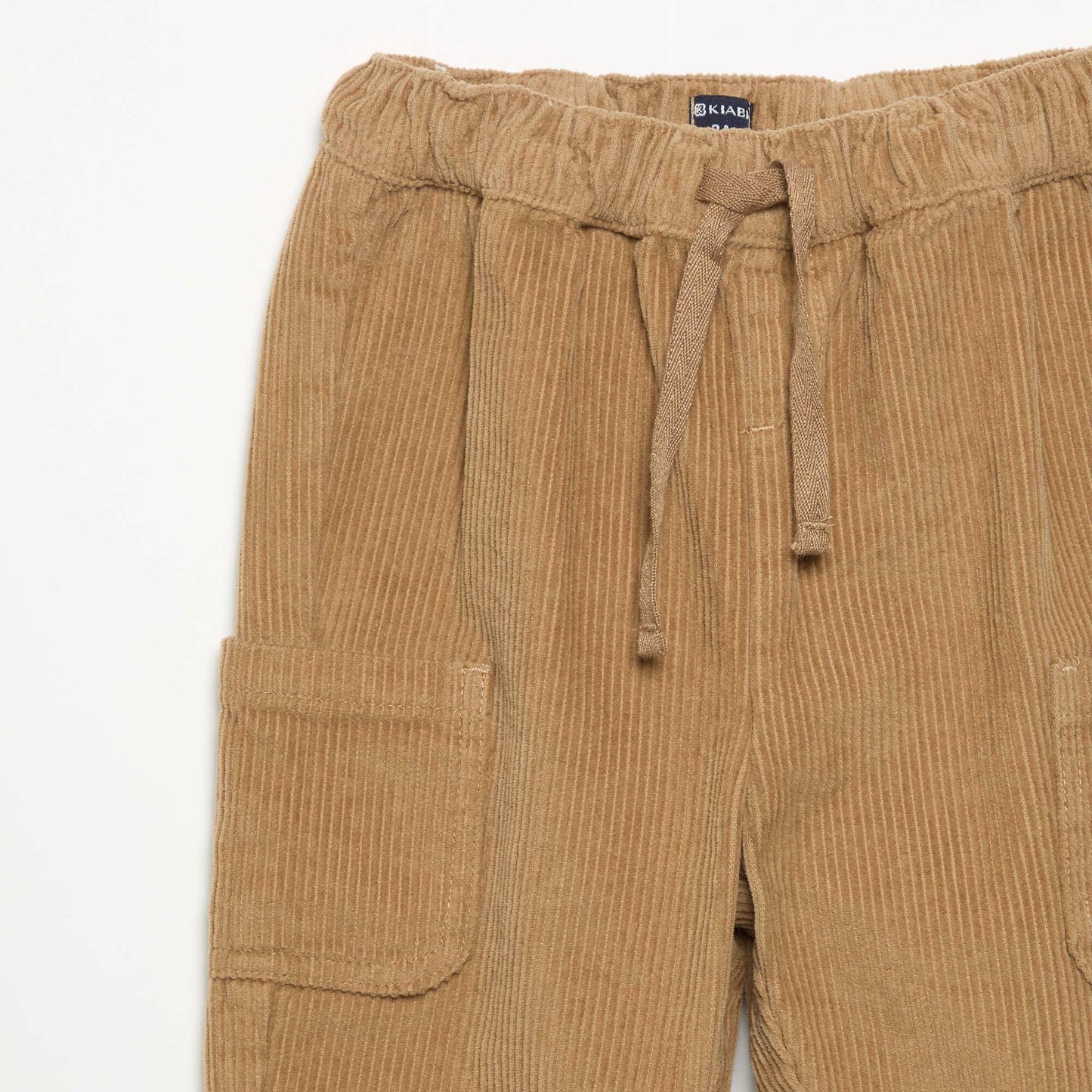 Corduroy trousers BEIGE