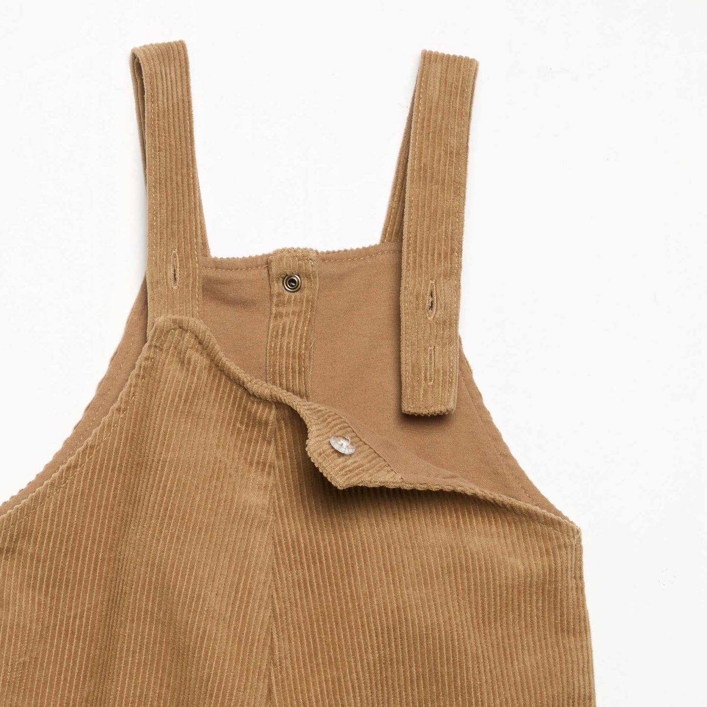 Corduroy Overalls BEIGE