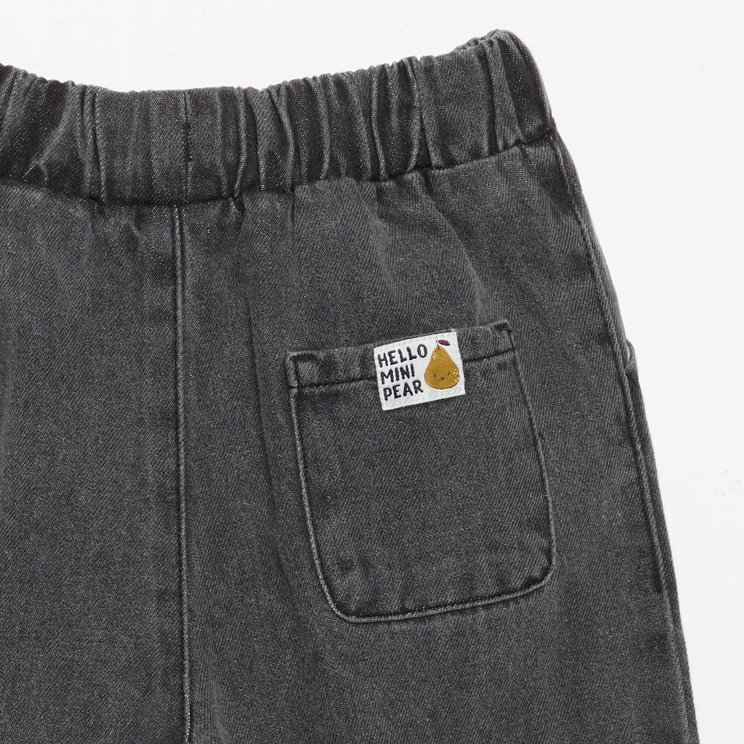Denim Jogger Pants GREY