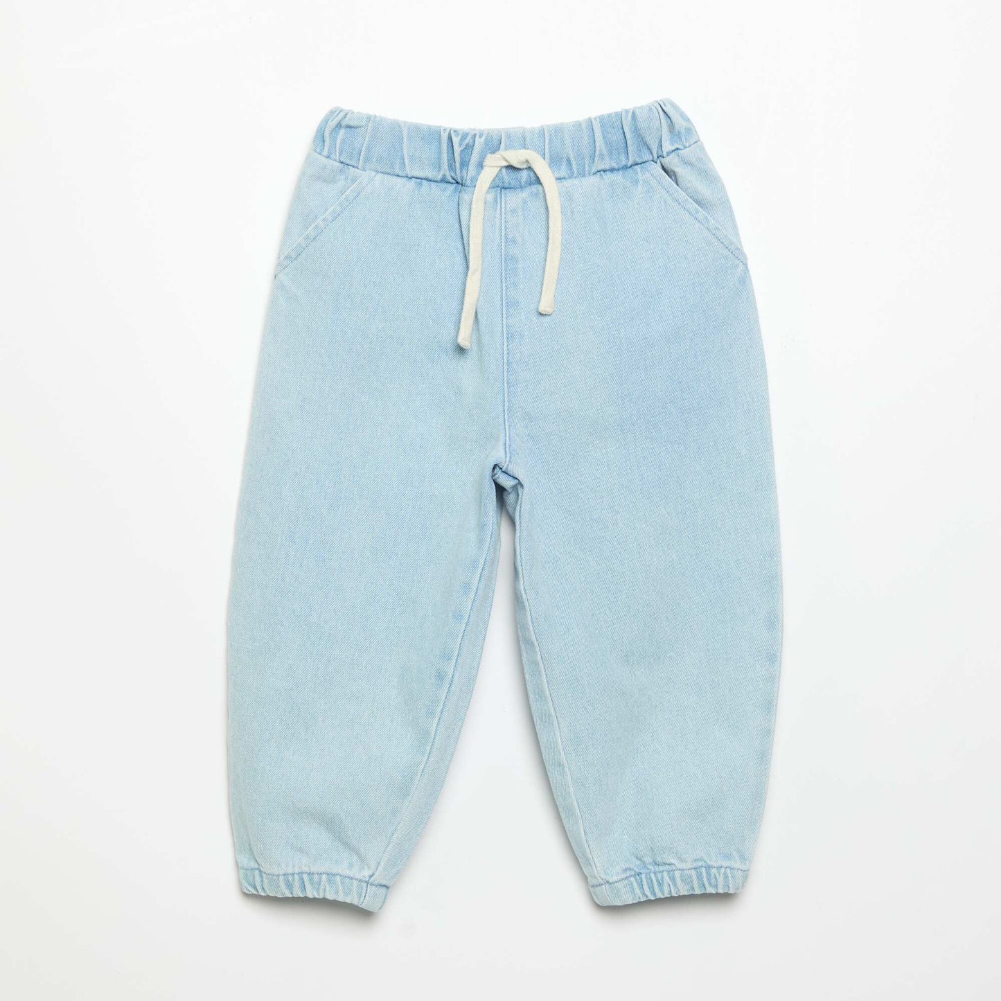 Denim Jogger Pants BLUE