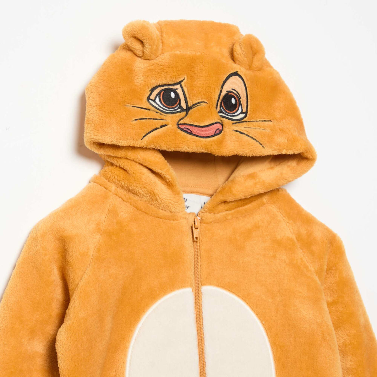 'Disney' Hooded Sleepsuit BEIGE
