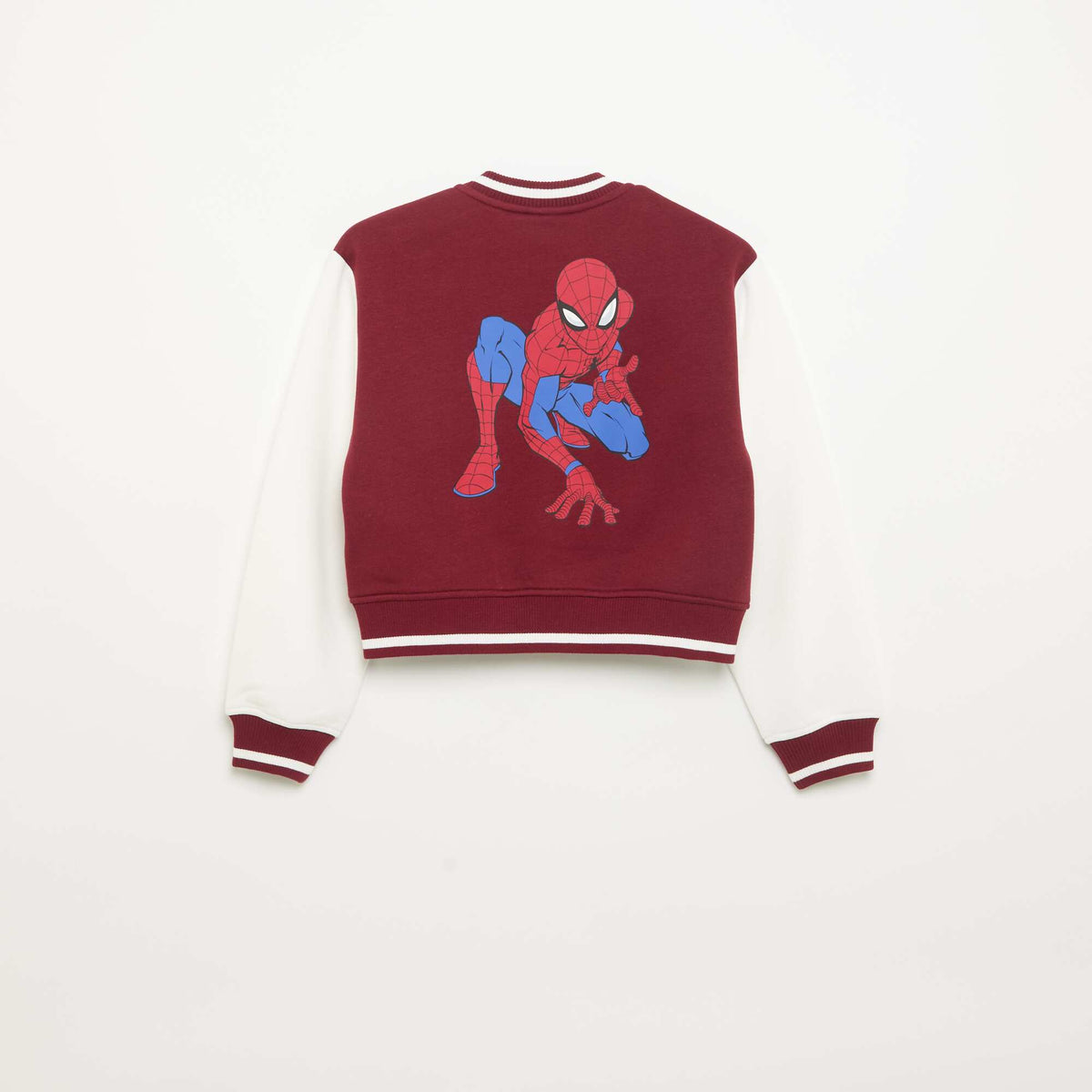 'Marvel' 'Spider-Man' Fleece Jacket RED