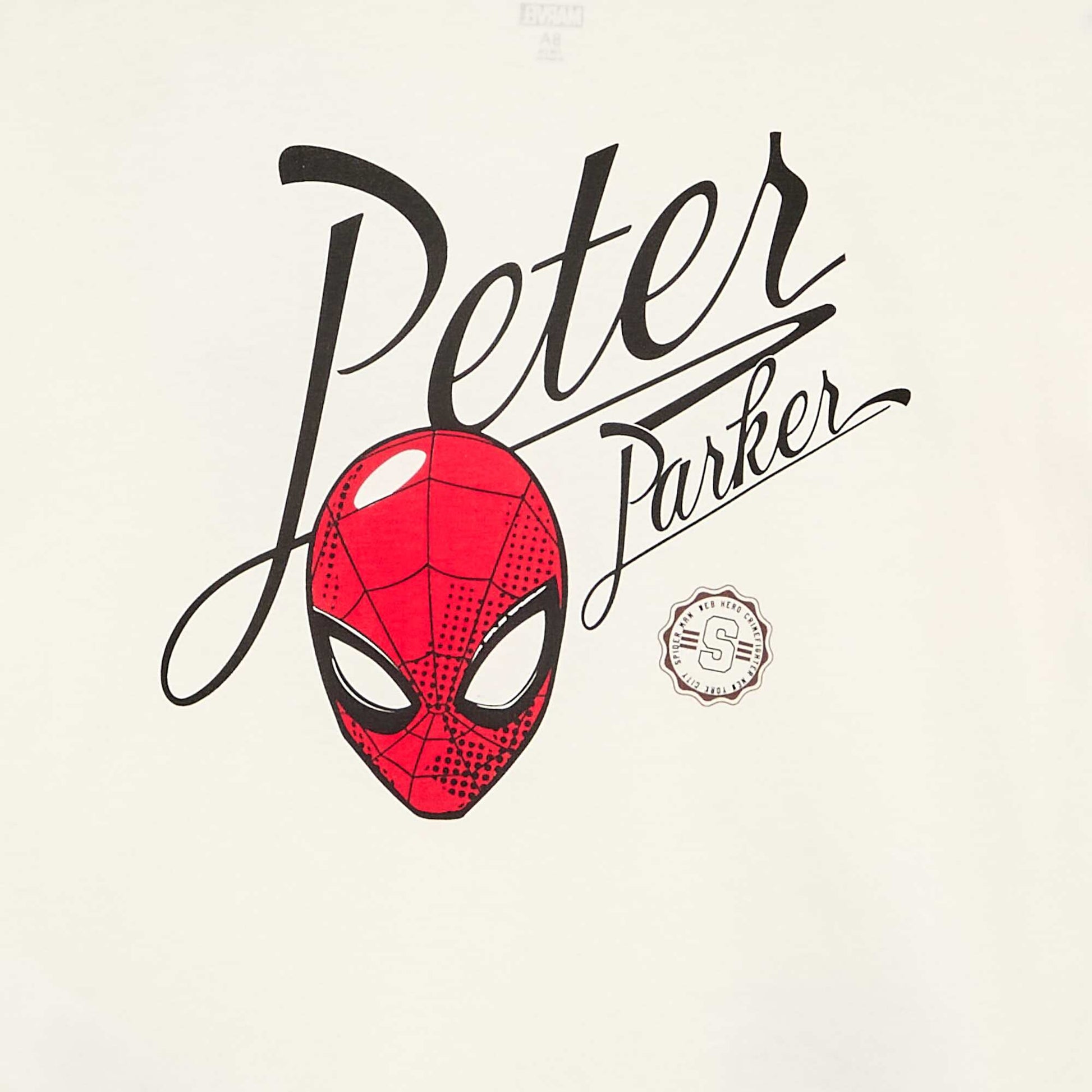 Long-sleeved 'Marvel' 'Spider-Man' T-shirt WHITE