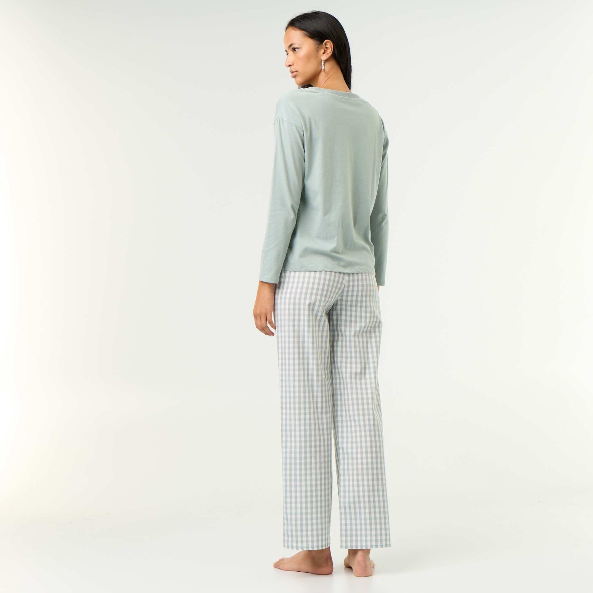 Disney 'Bambi' 2-piece pajamas - Long-sleeved t-shirt + pants GREEN