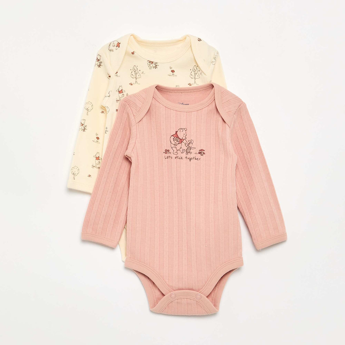 Set of 2 'Disney' Bodysuits PINK