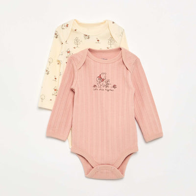 Set of 2 'Disney' Bodysuits PINK