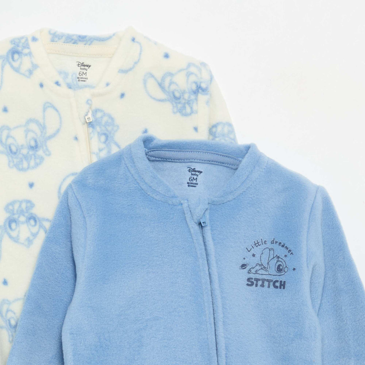 'Disney' 2-Pack Sleepsuits BLUE