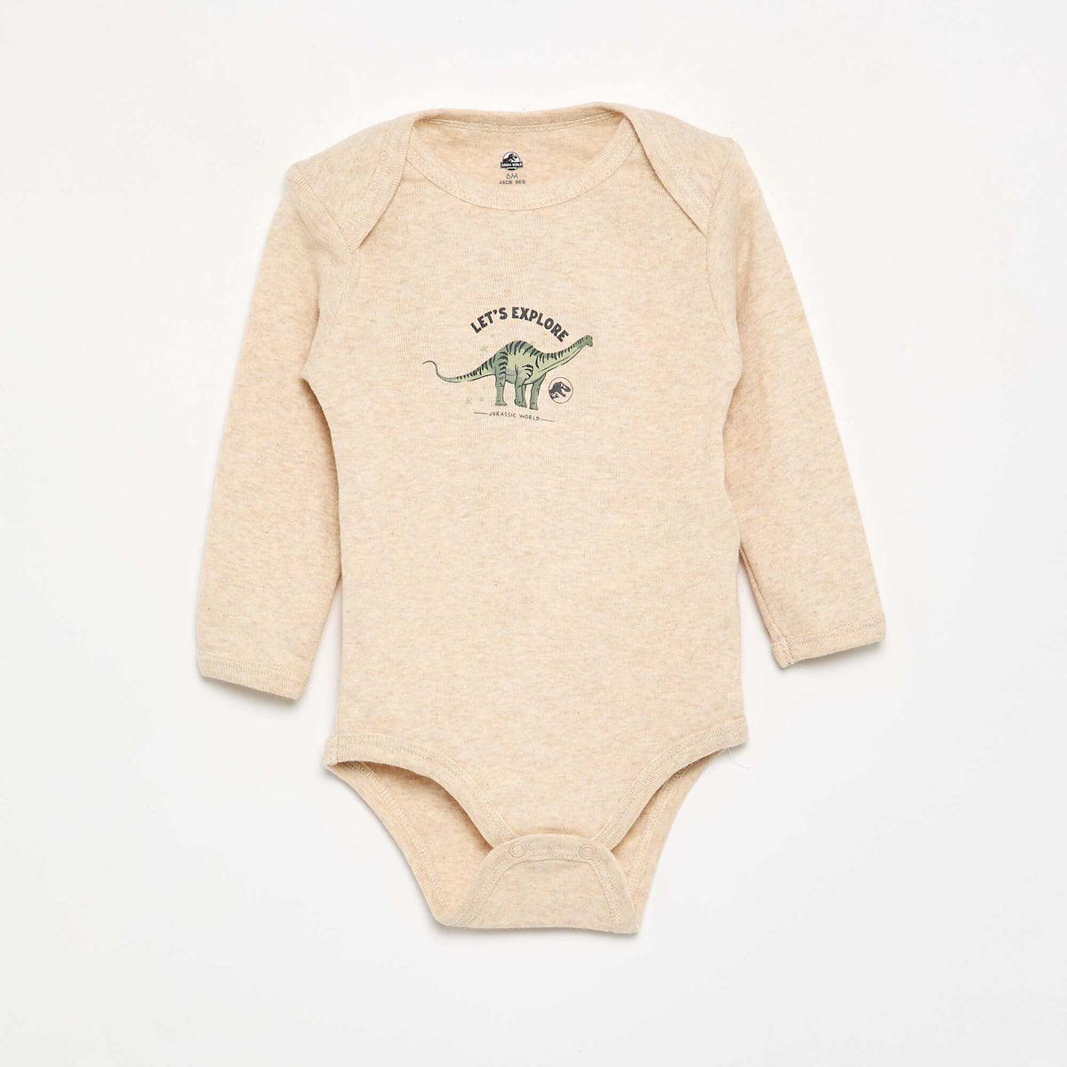 2-pack 'Jurassic World' Bodysuits GREEN