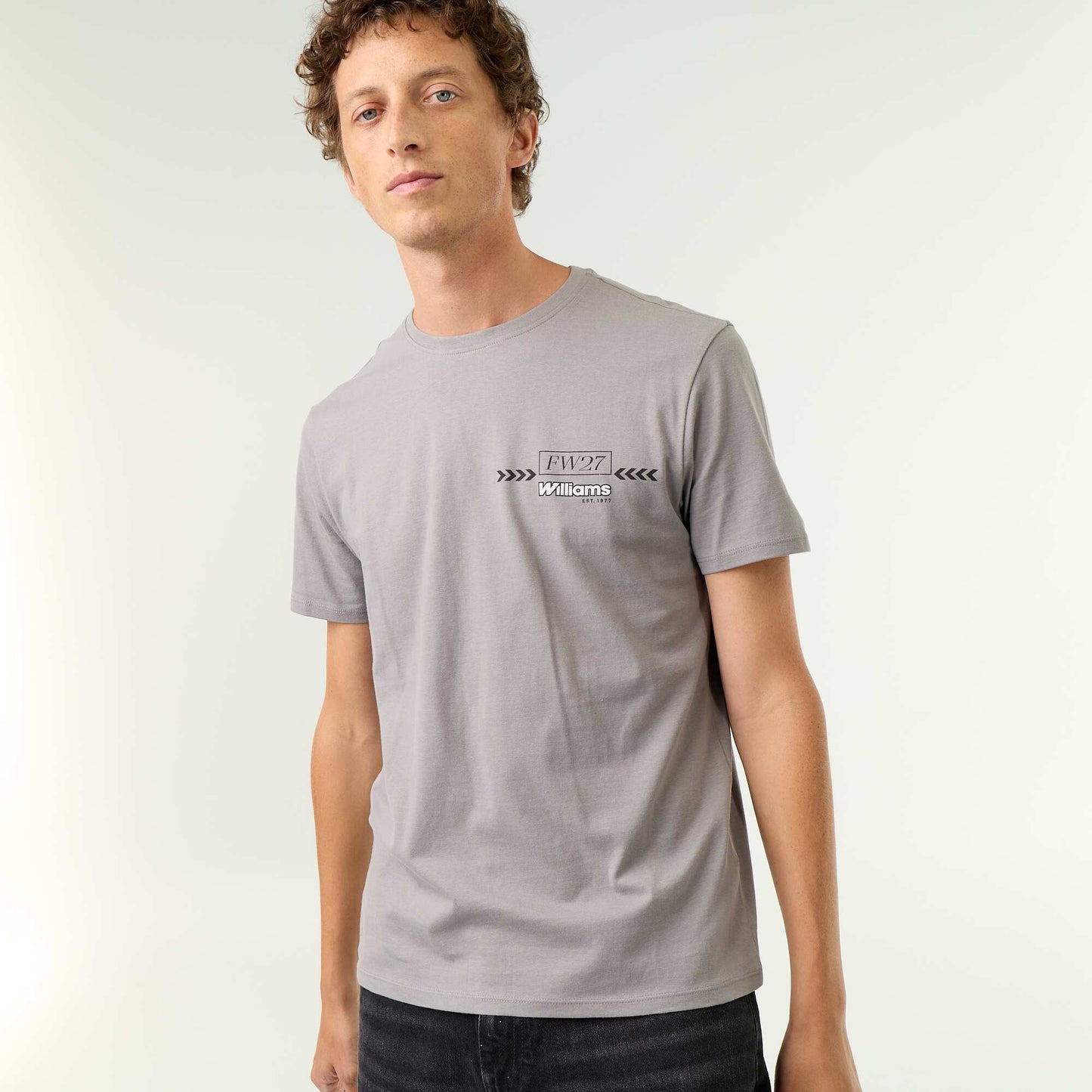 'Williams Racing' Short-Sleeved T-Shirt GREY