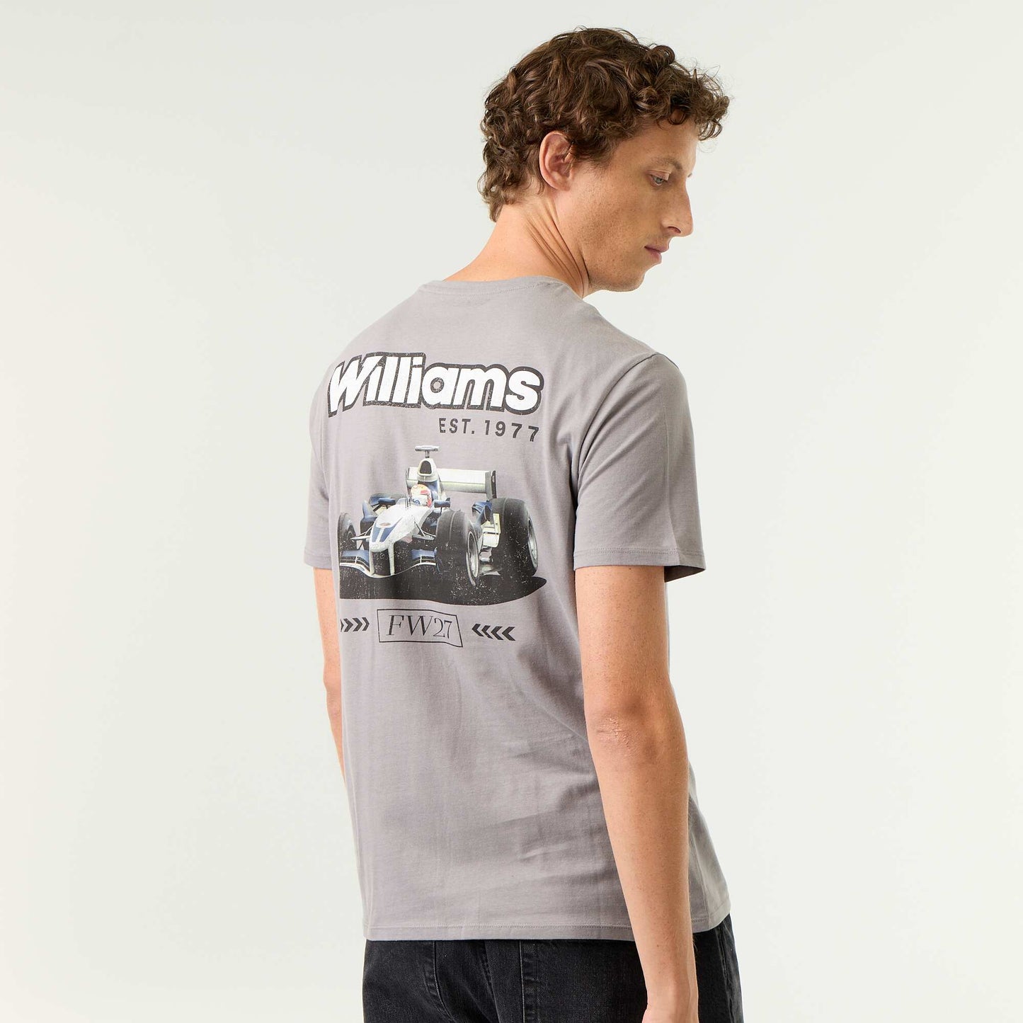 'Williams Racing' Short-Sleeved T-Shirt GREY